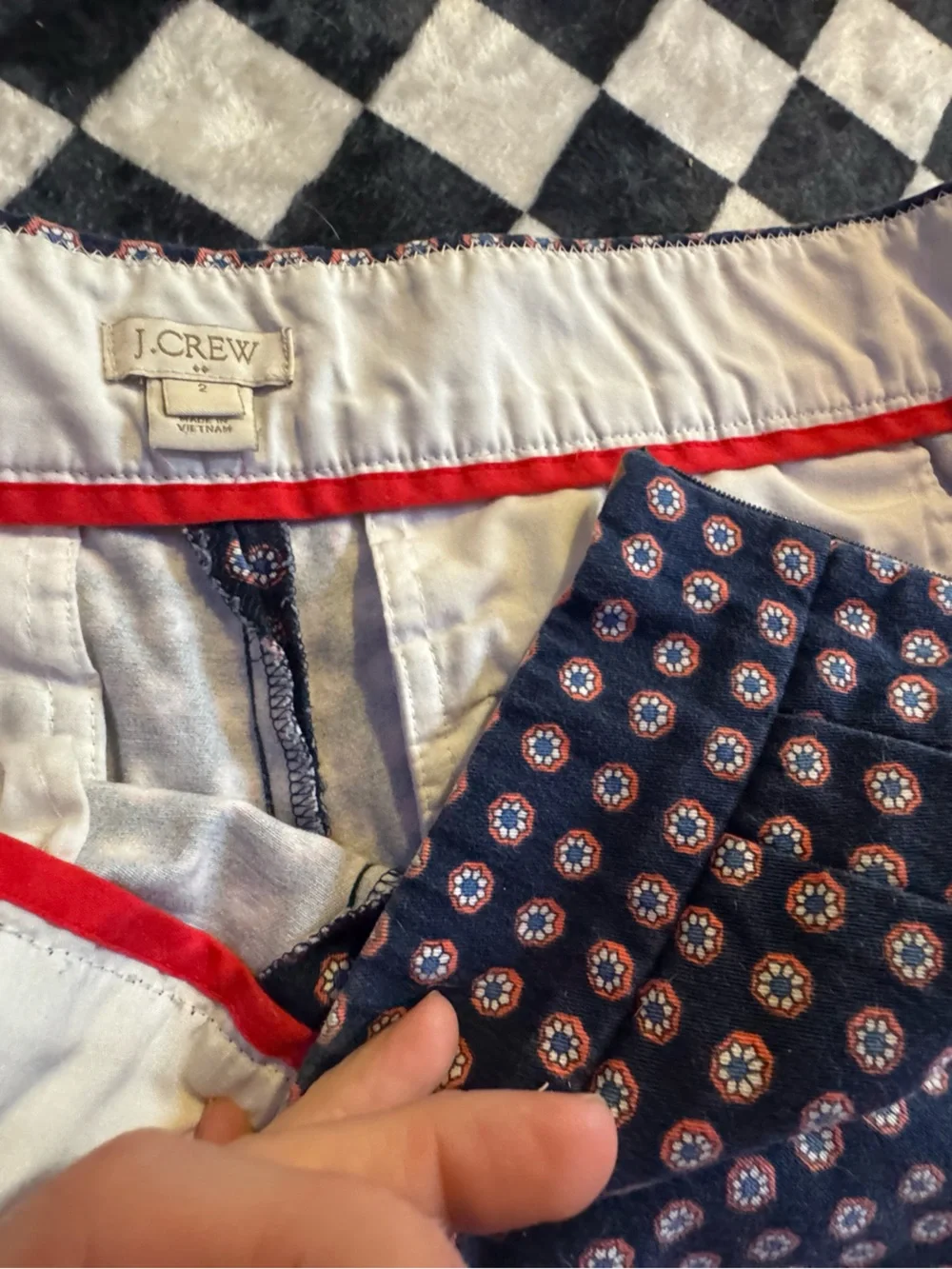 J. Crew lightweight navy